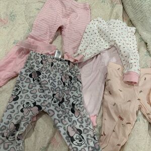 Baby Girl 6pcs Pants 9 Months